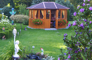 Gartenhaus aus Holz Buschow Berlin